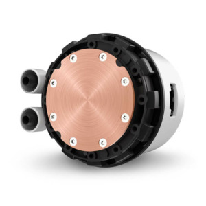 NZXT Kraken 240 RGB Matte White - 240mm AIO Liquid Cooler with LCD Display and RGB Fans