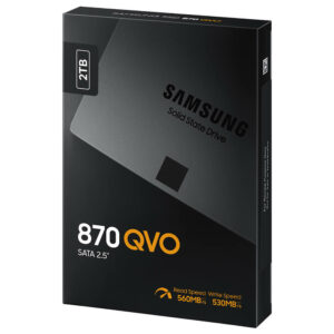 Samsung 870 QVO 2TB - 2.5-Inch SATA3 SSD