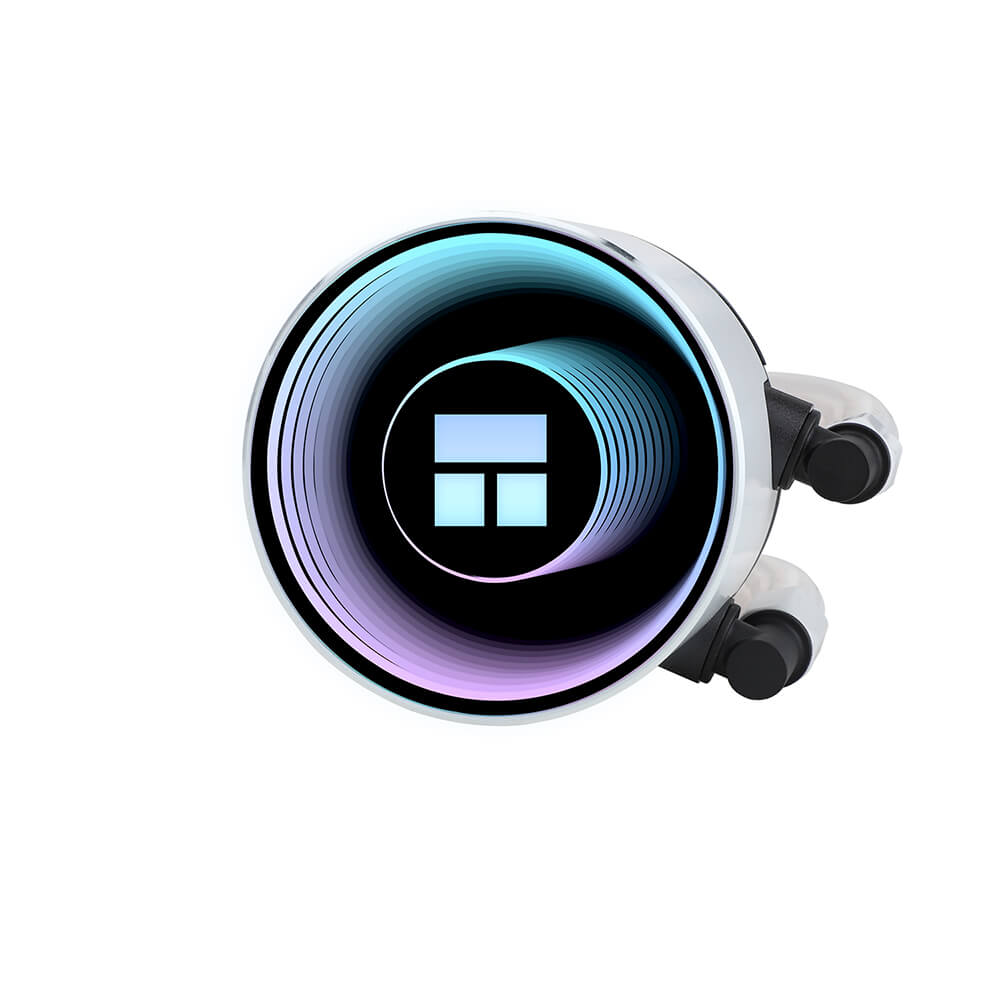 Thermalright Frozen Notte WHITE ARGB H1 Thermalright Frozen Notte 240 WHITE ARGB - AIO CPU Cooler - Ảnh 2