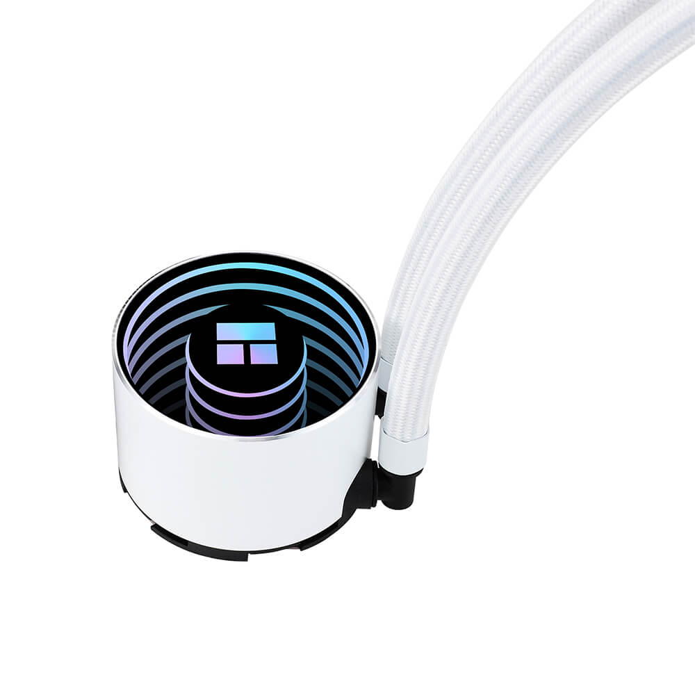 Thermalright Frozen Notte WHITE ARGB H2 Thermalright Frozen Notte 240 WHITE ARGB - AIO CPU Cooler - Ảnh 3
