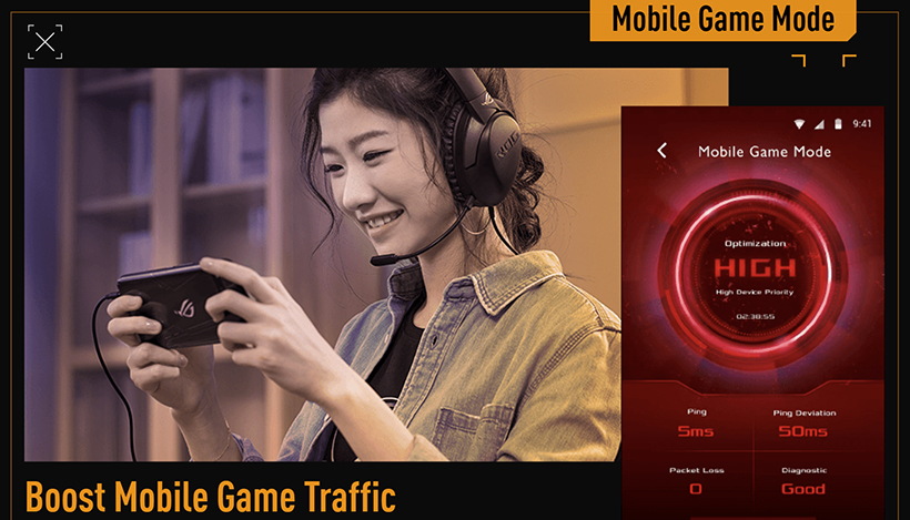 Asus TUF Gaming AX4200 - AX4200 Dual Band | Ultrafast WiFi 6 (802.11ax) | 4 Antenna | Router WiFi có thể mở rộng