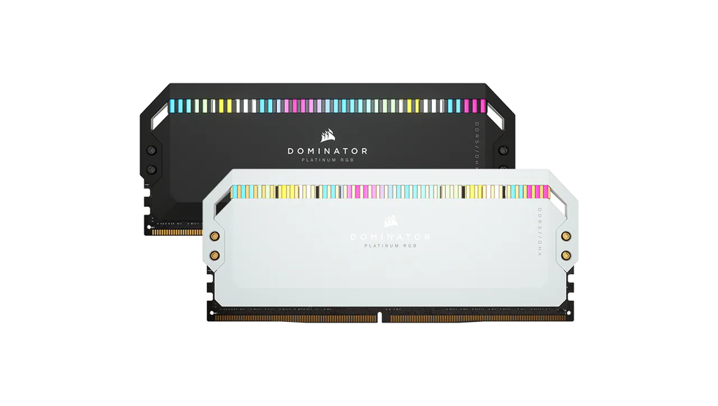 Corsair DOMINATOR® PLATINUM RGB Black - 64GB (2x32GB) DDR5 - Bus 6000MHz Cas 40