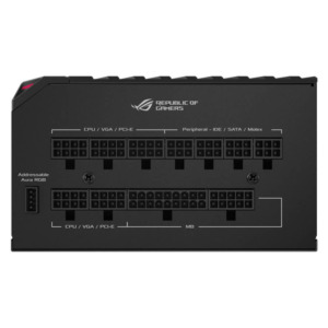 Asus ROG Thor 850W Platinum - Aura Sync and an OLED Display PSU - Full Modular