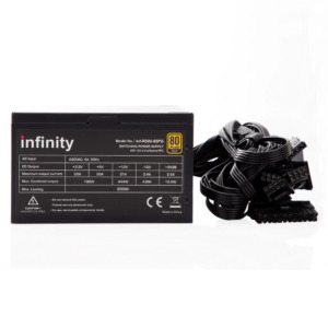 Infinity Rampage 500W - 80 Plus Gold Full Modular Single Rail