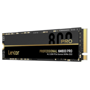 Lexar NM800 PRO SSD H2 Lexar Professional NM800PRO 512GB - PCIe Gen4x4 NVMe SSD