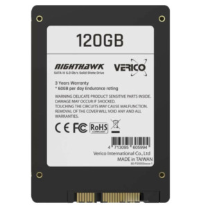 Verico Nighthawk 120GB - 2.5inch Sata 3 SSD