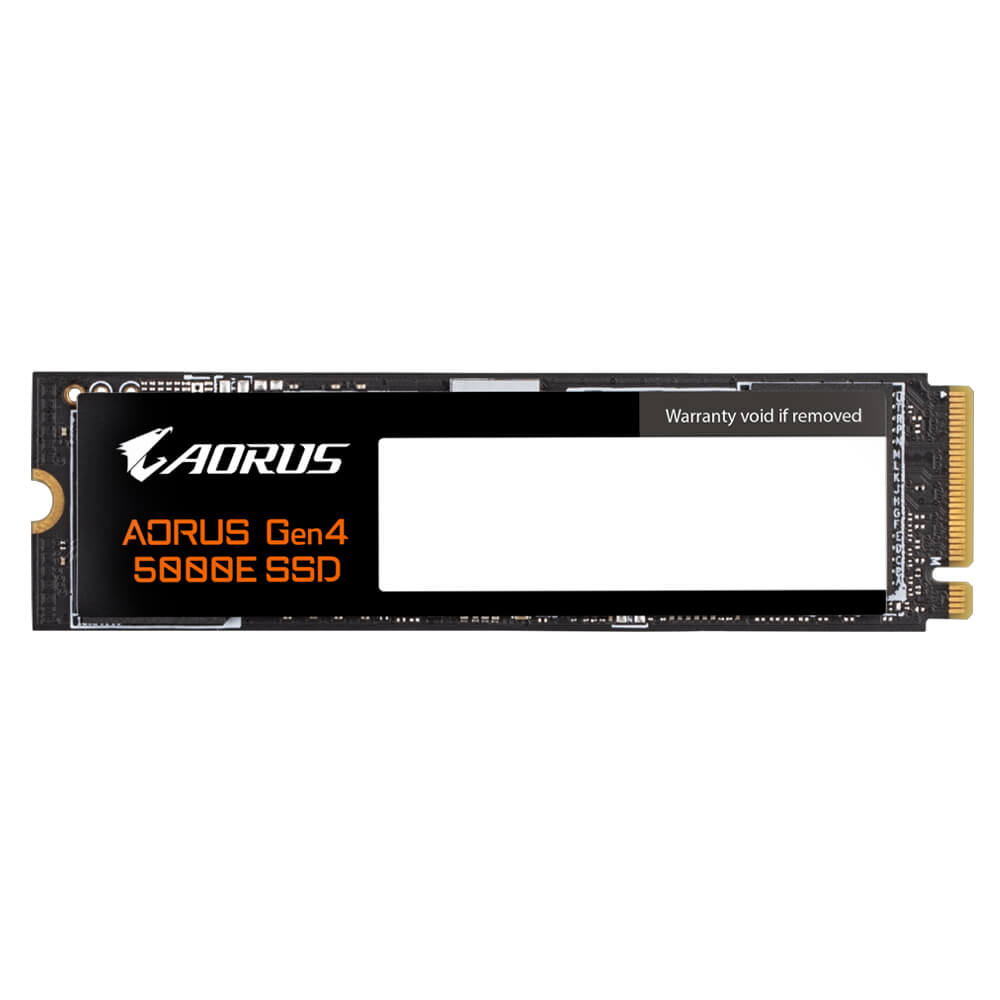 AORUS Gen4 5000E SSD H1 Gigabyte AORUS Gen4 5000E SSD 500GB - PCIe Gen 4.0 x4 NVMe M.2 SSD