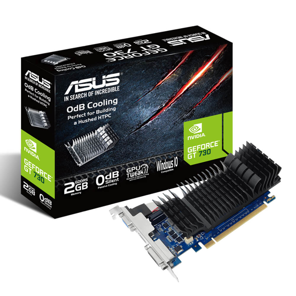 Asus GT 730 2GD5 BRK H1 ASUS GeForce® GT 730 2GB GDDR5 low profile graphics card