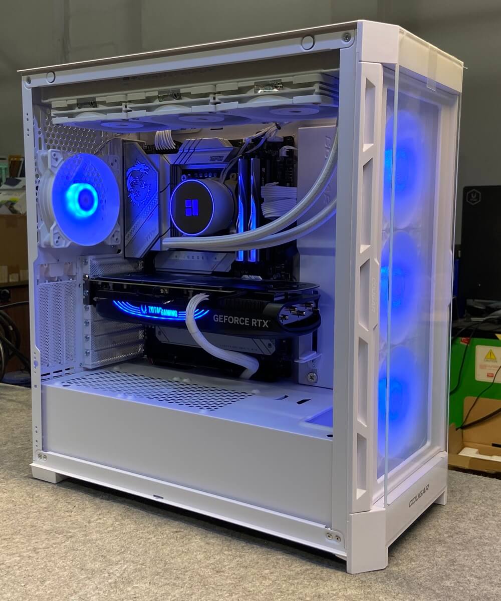 Cougar Duoface Pro RGB (White) - Mid-Tower Case