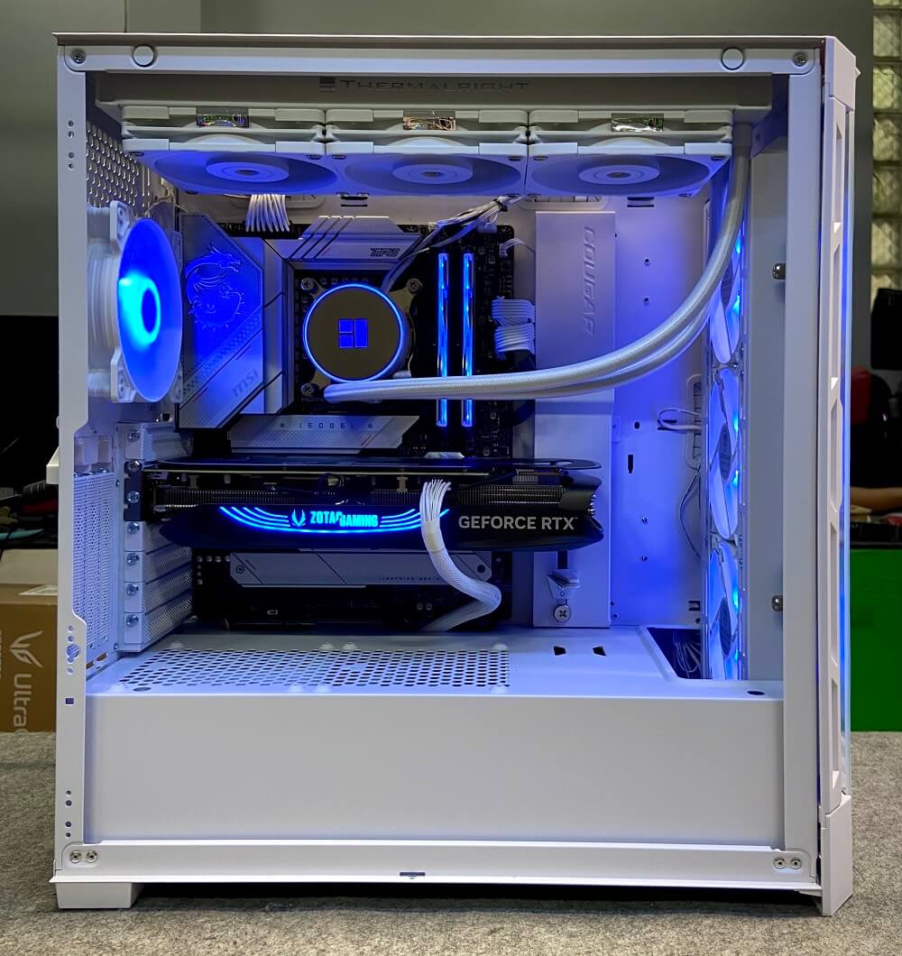 Cougar Duoface Pro RGB (White) - Mid-Tower Case