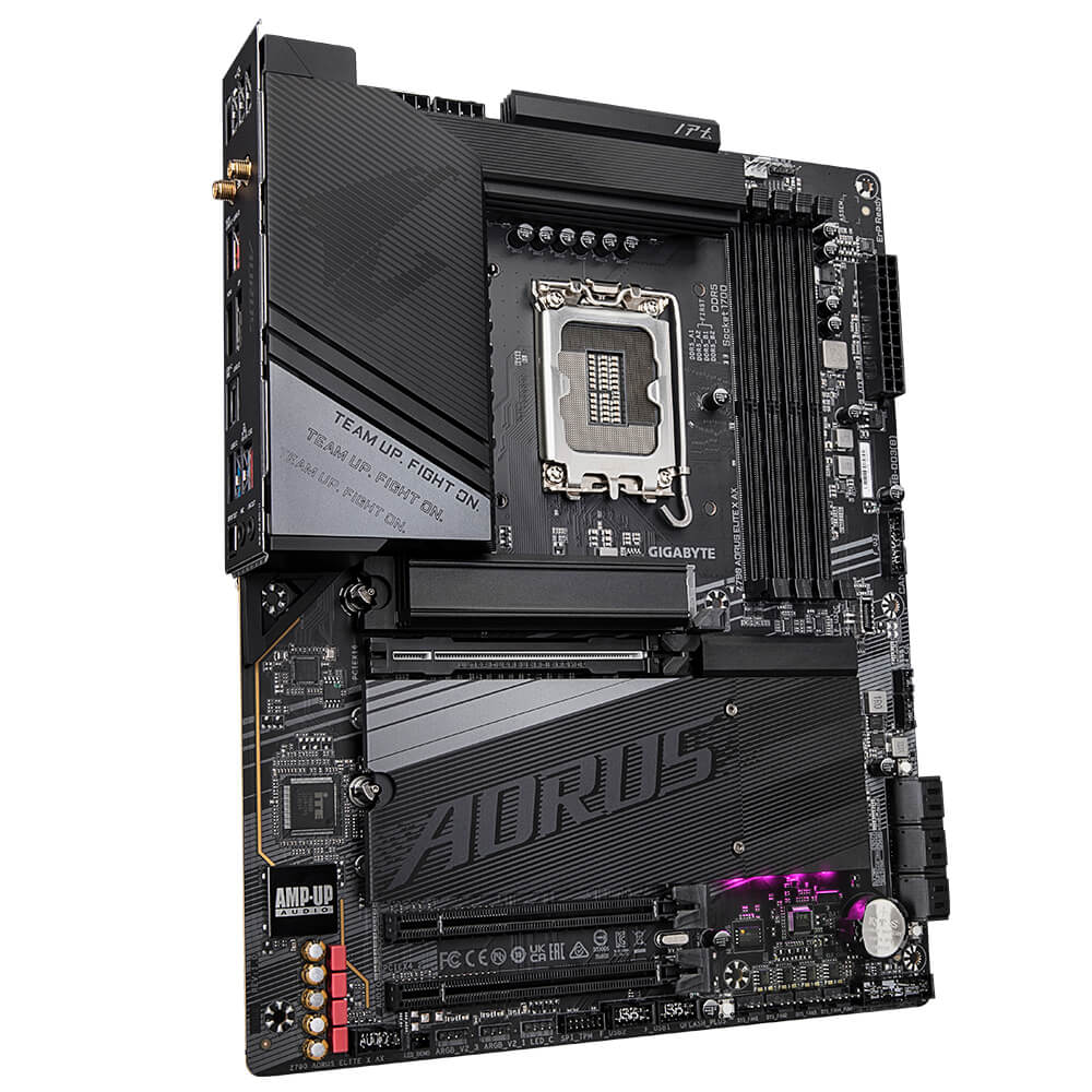 Gigabyte Z790 AORUS ELITE X AX H3 Gigabyte Z790 AORUS ELITE X AX - Socket 1700 - Ảnh 3