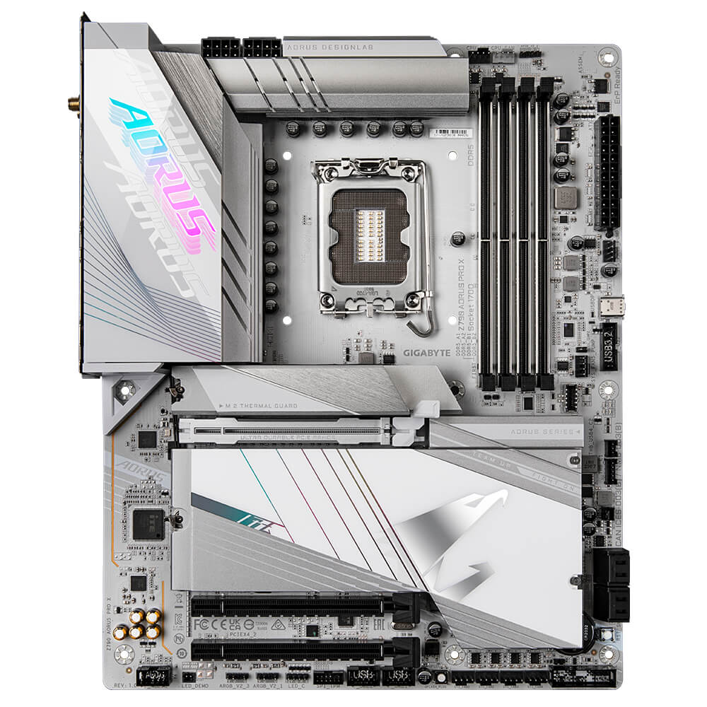 Gigabyte Z790 AORUS PRO X H2 Gigabyte Z790 AORUS PRO X - Socket 1700 - Ảnh 2