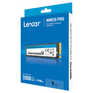 Lexar NM610PRO 1TB - PCIe 3.0 x4 NVMe M.2 - LNM610P001T-RNNNG