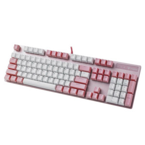 Rapoo V500 Pro Pink And White - Gaming Mechanical Keyboard
