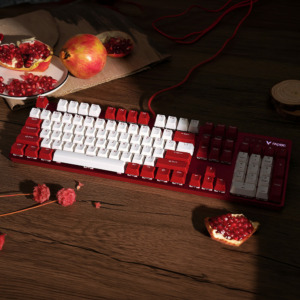 Rapoo V500 Pro Red And White - Gaming Mechanical Keyboard