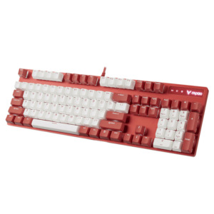 Rapoo V500 Pro Red And White - Gaming Mechanical Keyboard