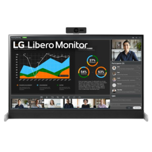 LG 27BQ70QC-S - 27 inch QHD IPS | HDR10 | Full HD Webcam | USB Type-C | Libero Monitor