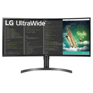 LG UltraWide 35WN75CN-B.ATV - 35 inch UWHD VA | 100Hz | 1ms | USB Type-C | Cruver | Gaming Monitor