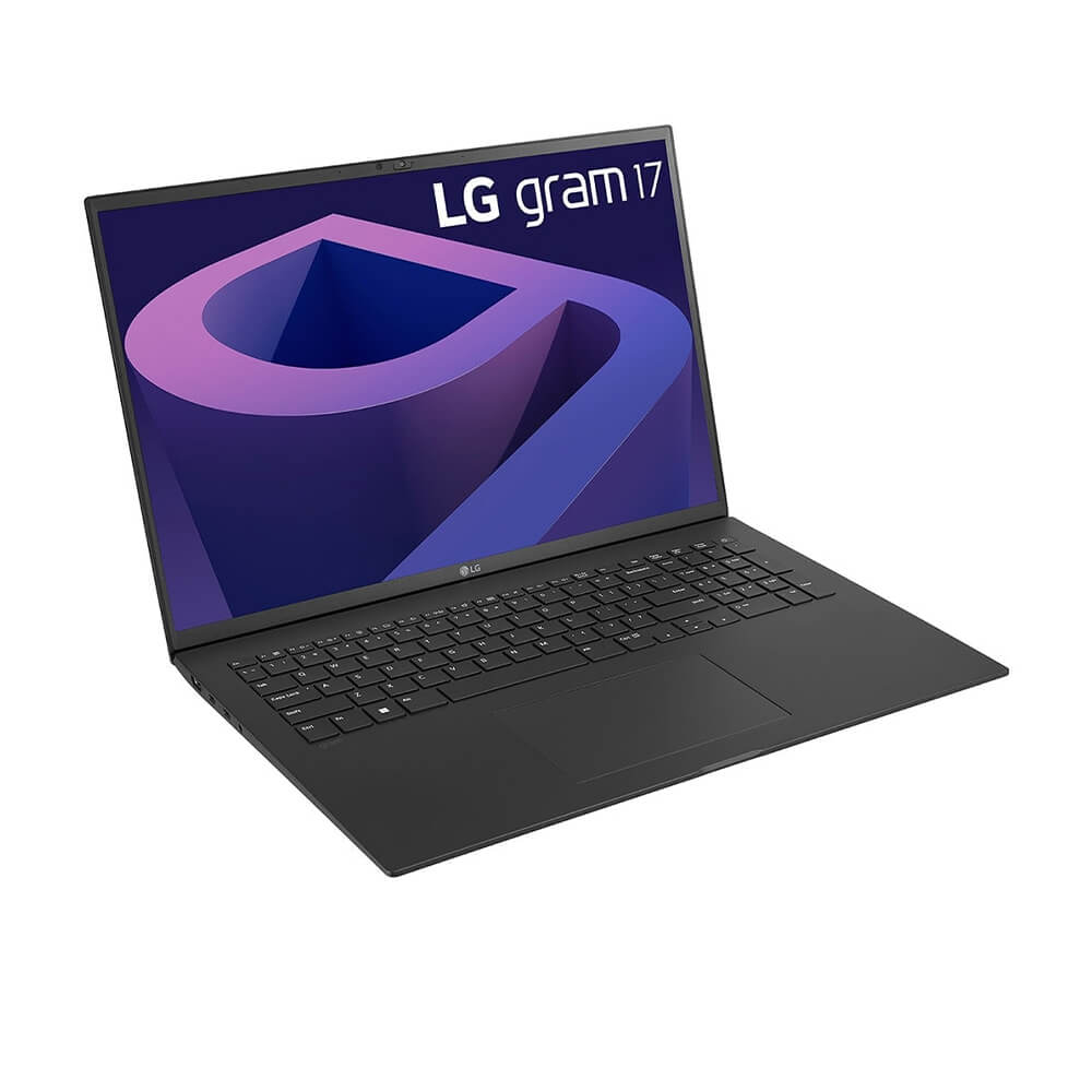 LG Gram 17Z90Q Black H02 LG Gram 17 2022 17ZD90Q-G.AX52A5 (i5-1240P | 16GB | 256GB | Iris Xe Graphics | 17 inch WQXGA | Non-OS | Black) - Ảnh 3