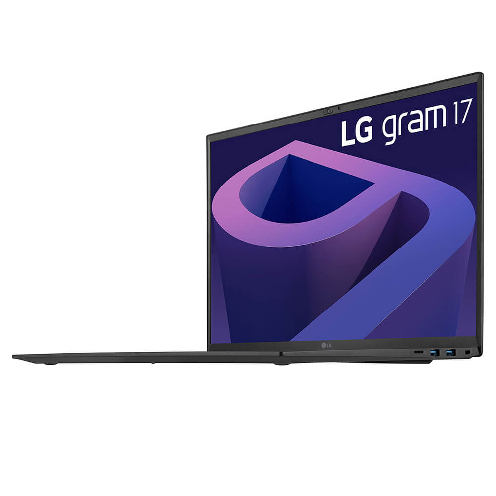 LG Gram 17Z90Q Black H06 LG Gram 17 2022 17ZD90Q-G.AX52A5 (i5-1240P | 16GB | 256GB | Iris Xe Graphics | 17 inch WQXGA | Non-OS | Black) - Ảnh 7
