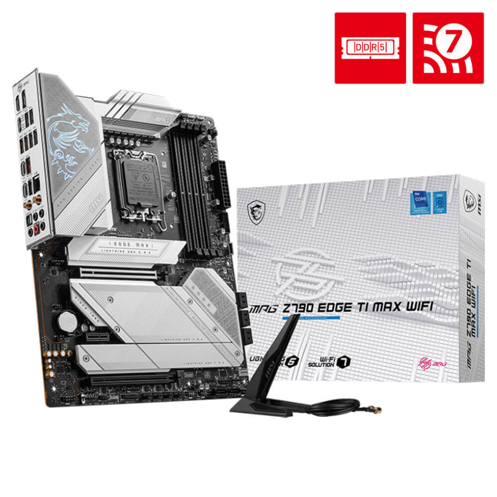 MSI MPG Z790 EDGE TI MAX WIFI H1 MSI MPG Z790 EDGE TI MAX WIFI - Socket 1700