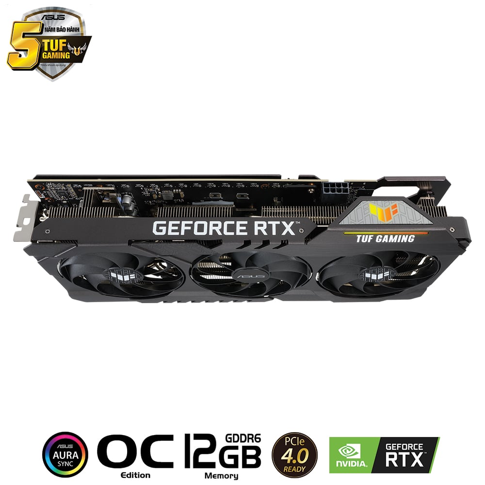 Asus TUF Gaming GeForce RTX™ 3060 O12G - 12GB GDDR6 V2