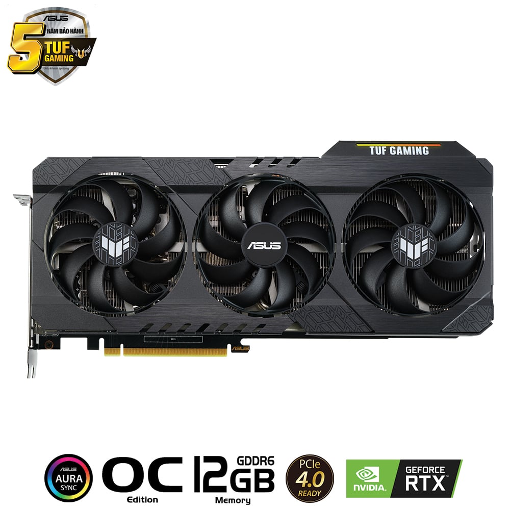 Asus TUF Gaming GeForce RTX™ 3060 O12G - 12GB GDDR6 V2