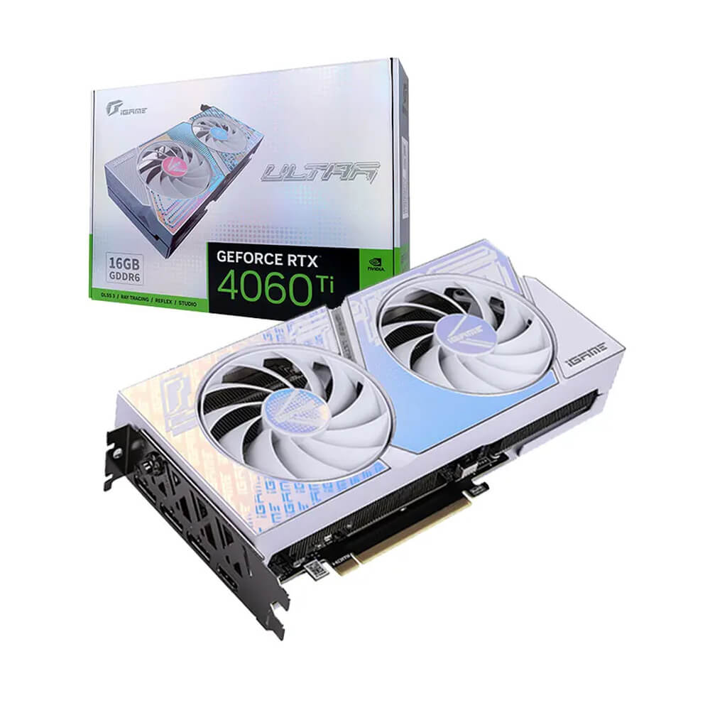 Colorful iGame GeForce RTX 4060 Ti Ultra W DUO OC 16GB-V - 16GB GDDR6