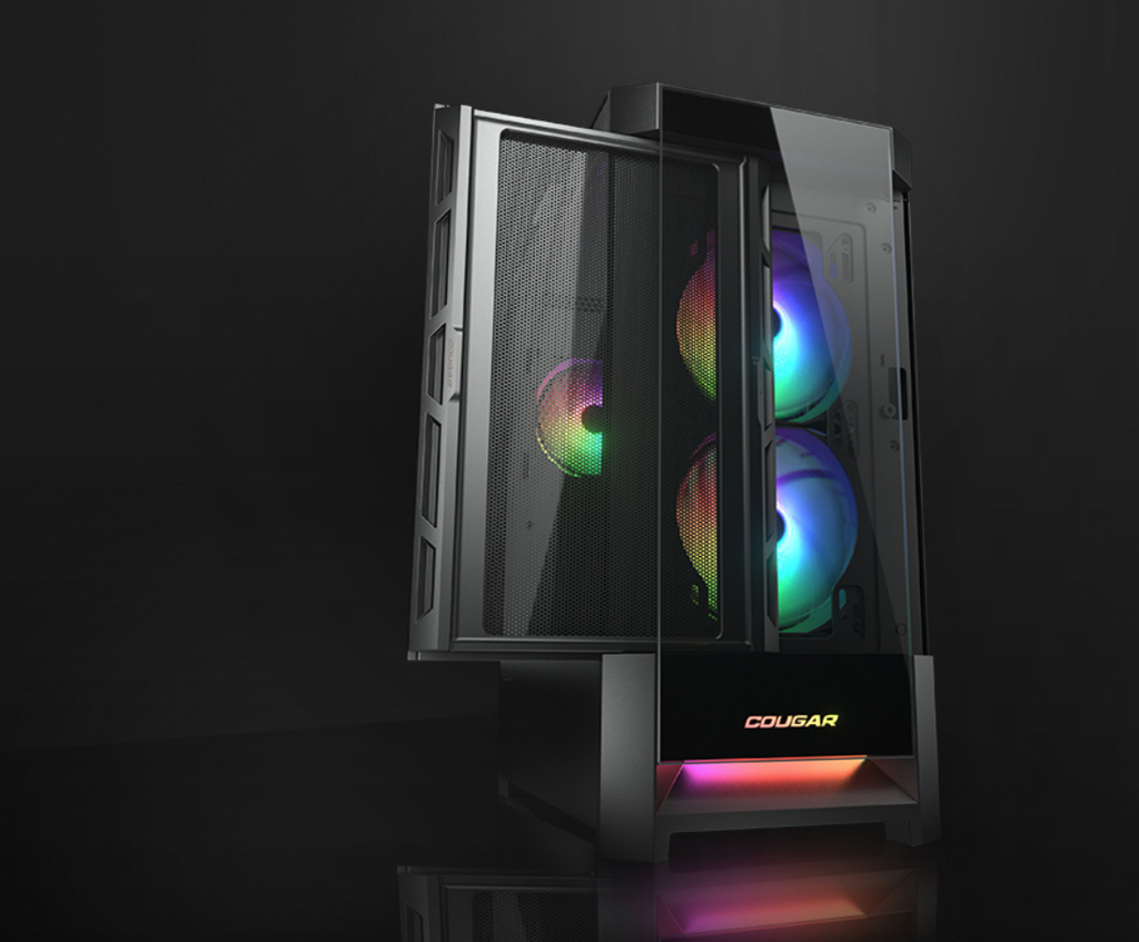 Cougar Duoface Pro RGB (Black) - Mid-Tower Case