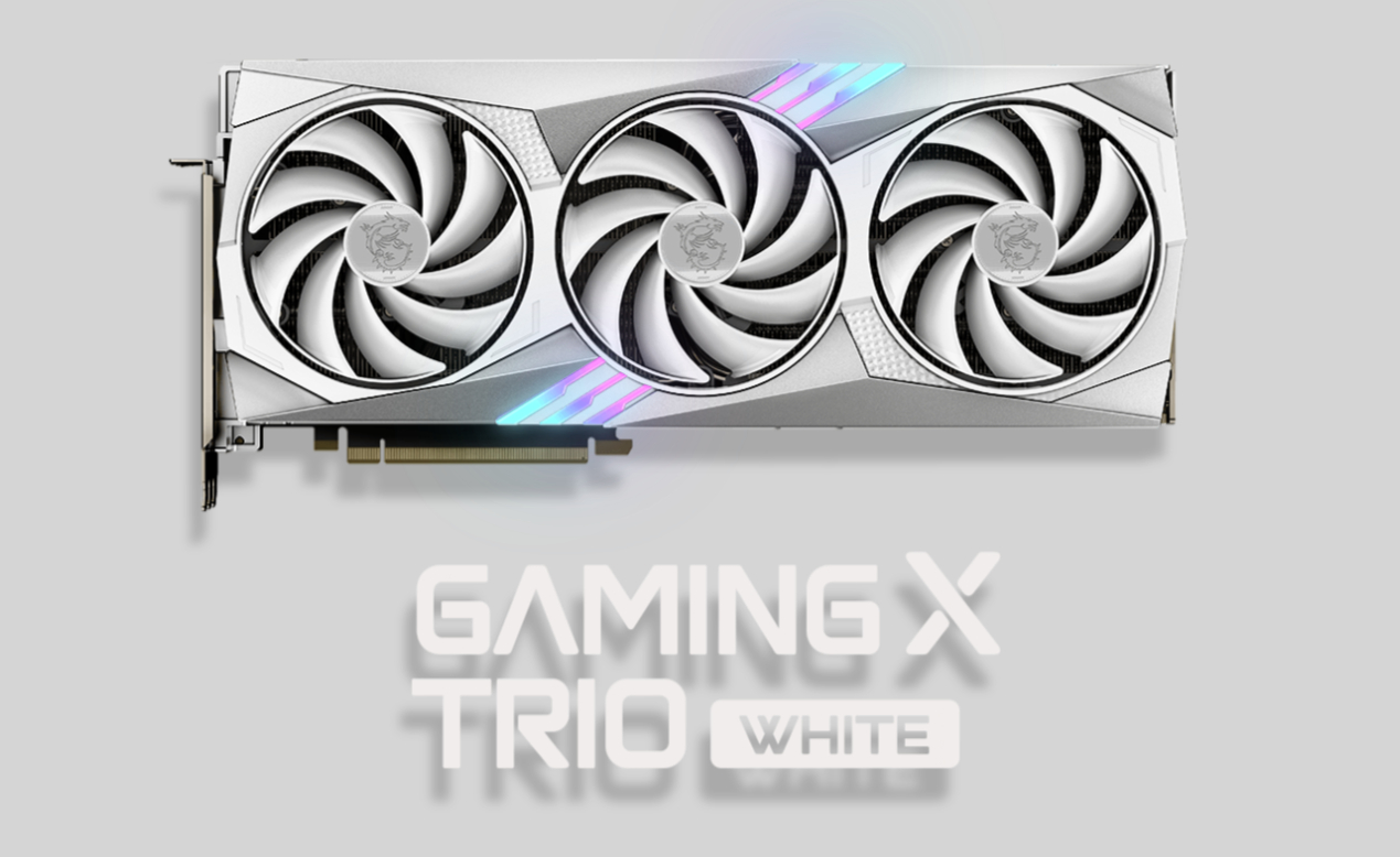 MSI GeForce RTX™ 4070Ti GAMING X TRIO WHITE 12G - 12GB GDDR6X