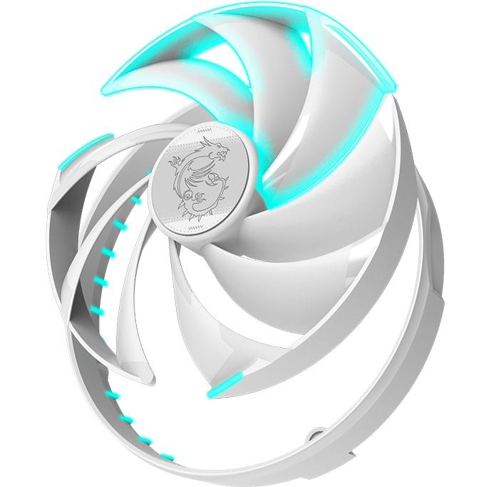 MSI GeForce RTX™ 4070Ti GAMING X TRIO WHITE 12G - 12GB GDDR6X