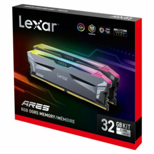 Lexar ARES RGB - 32GB (2x16GB) DDR5 - Bus 5600MHz Cas 32 - LD5AU016G-R5600GDGA