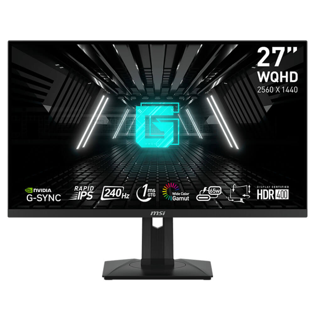 MSI G274QPX H1 MSI G274QPX - 27 inch WQHD Rapid IPS | 240Hz | 1ms | USB Type C