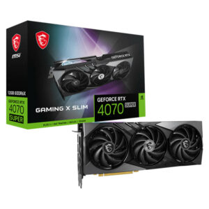 MSI GeForce RTX™ 4070 SUPER 12G GAMING X SLIM - 12GB GDDR6X