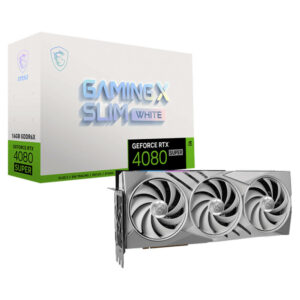 MSI GeForce RTX™ 4080 SUPER 16G GAMING X SLIM WHITE - 16GB GDDR6X