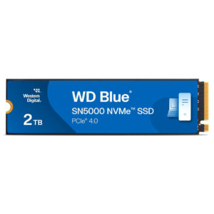 WD BLUE SN5000 2TB WDS200T4B0E - M2 PCIe NVMe Gen 4×4 SSD