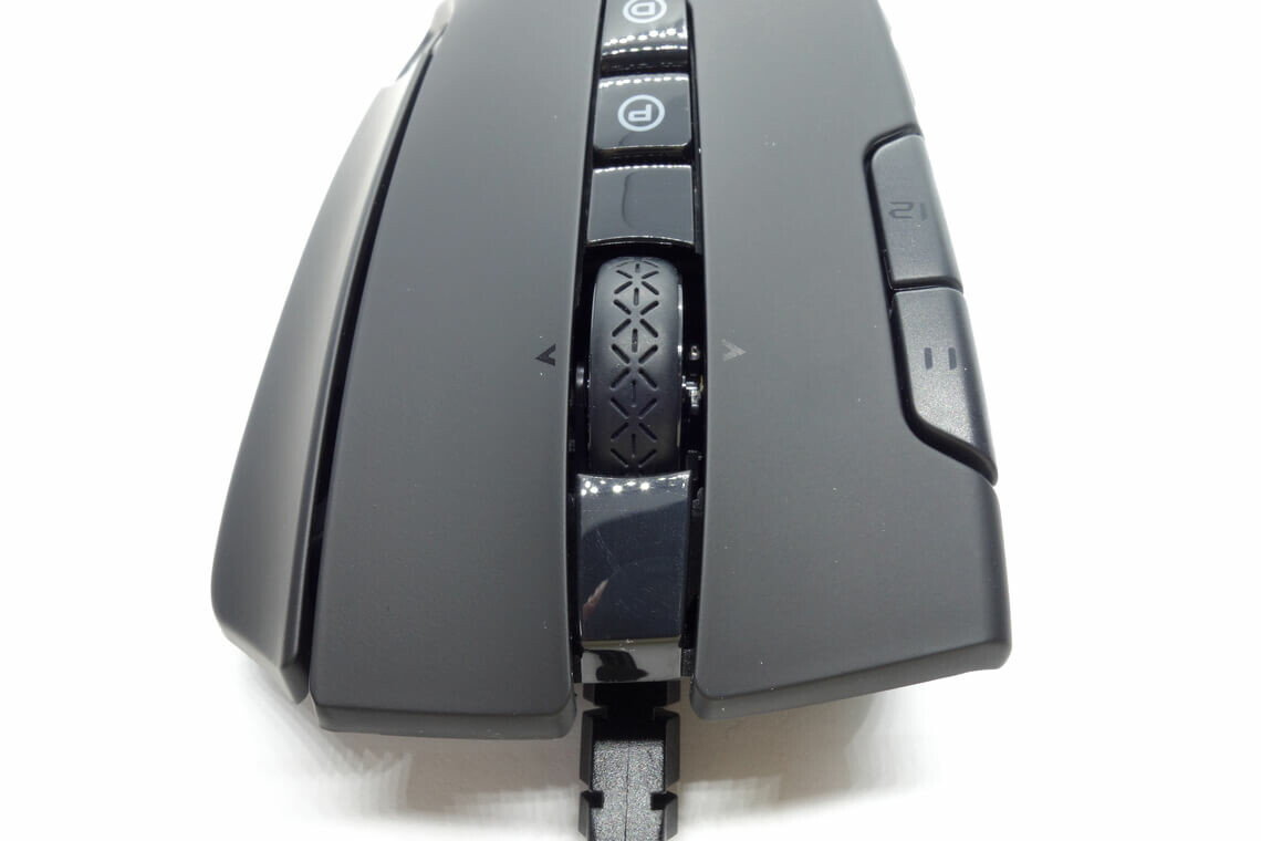 EVGA X15 MMO Gaming Mouse - 8k - Wired - Black - Customizable - 16,000 DPI - 5 Profiles - 20 Buttons - Ergonomic