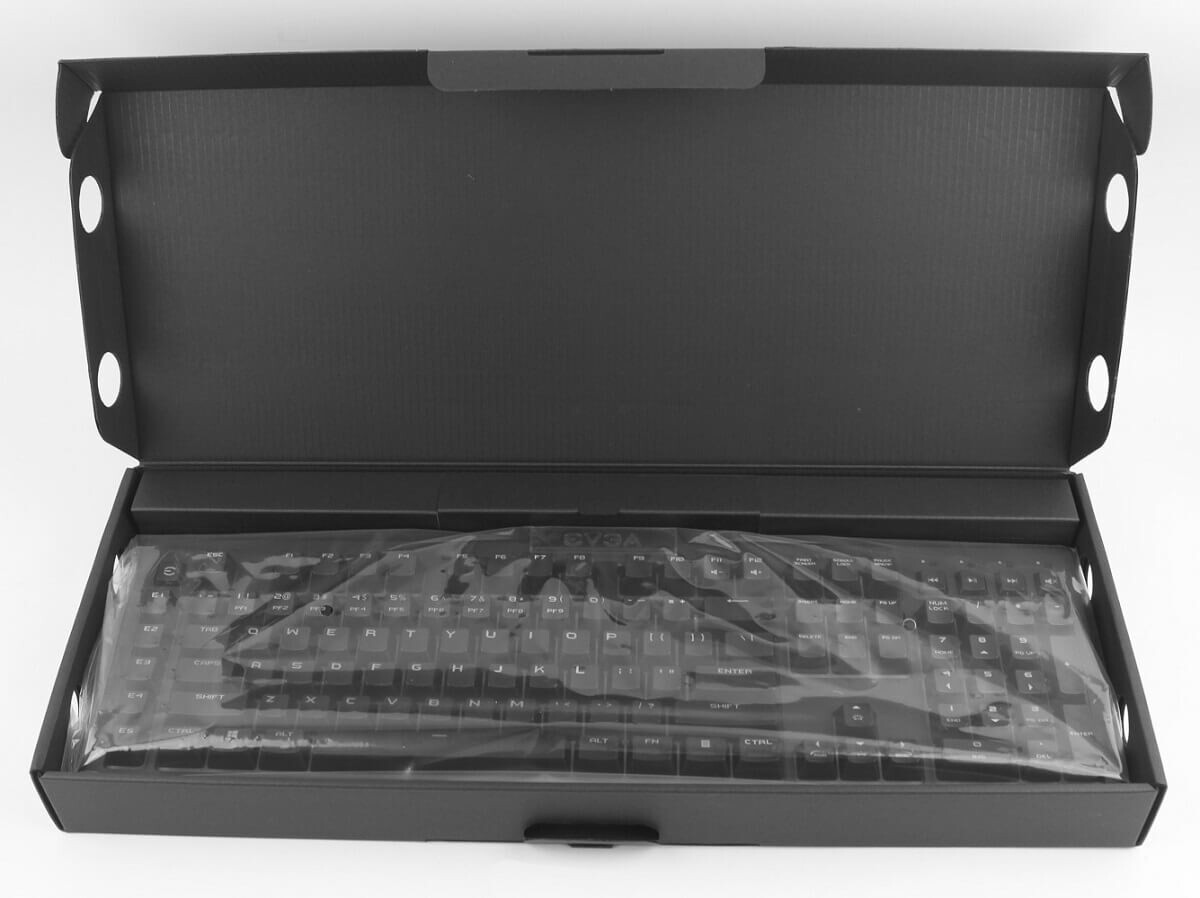 EVGA Z12 - RGB Gaming Keyboard - RGB Backlit LED - 5 Programmable Macro Keys - Dedicated Media Keys - Water Resistant