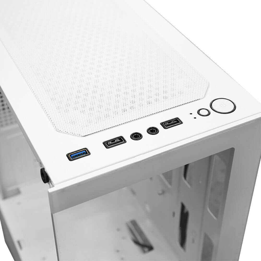 Infinity Aqua M White - Micro-ATX Chassis