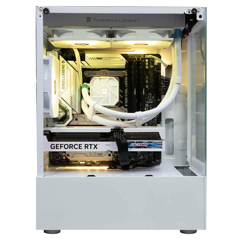 Infinity Aqua M White - Micro-ATX Chassis