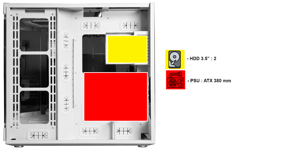 Infinity Aqua Premium - ATX Gaming Chassis
