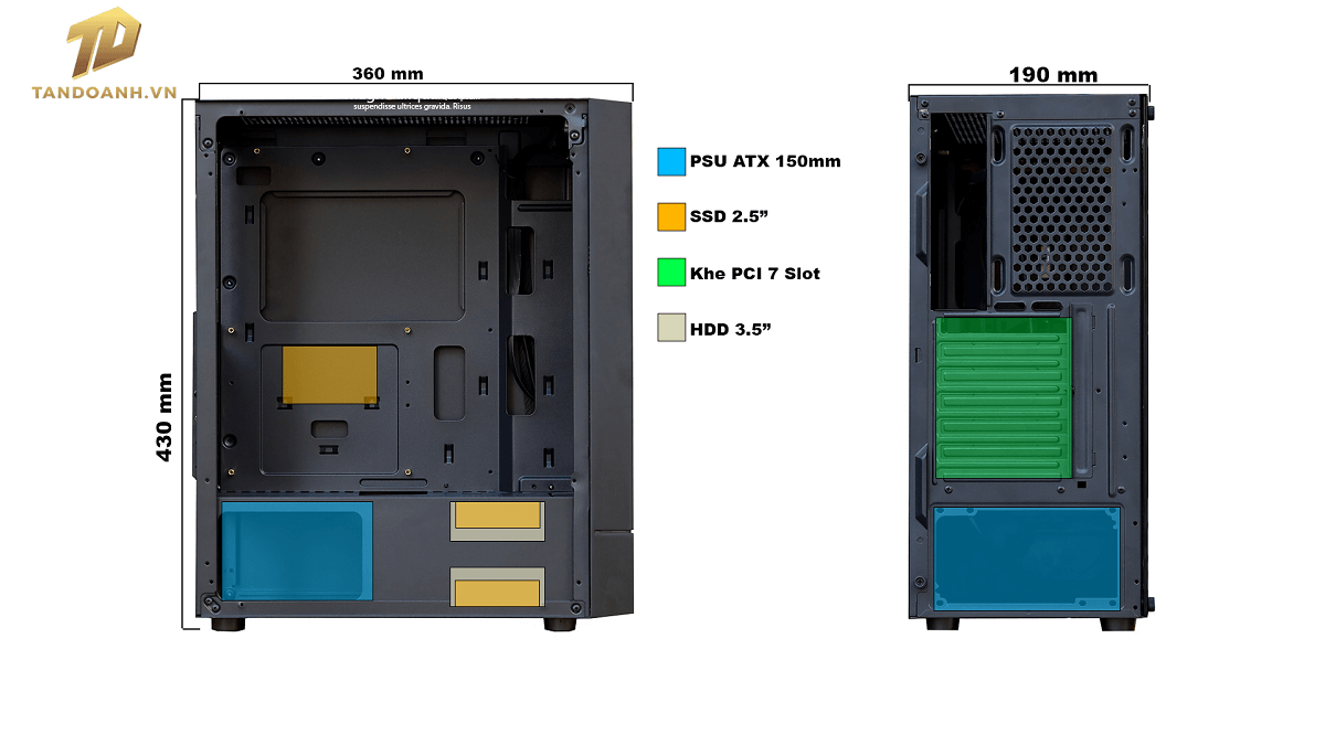 Infinity Denki Elite - Mid Tower Case