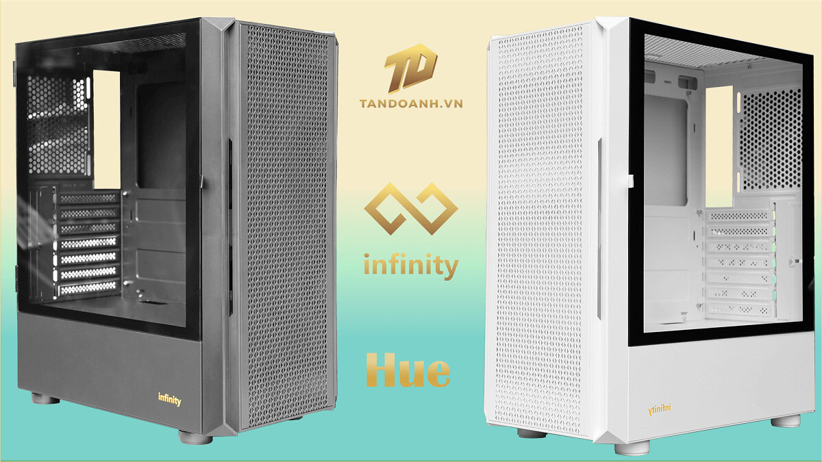 Infinity Hue - White - ATX Gaming Chassis