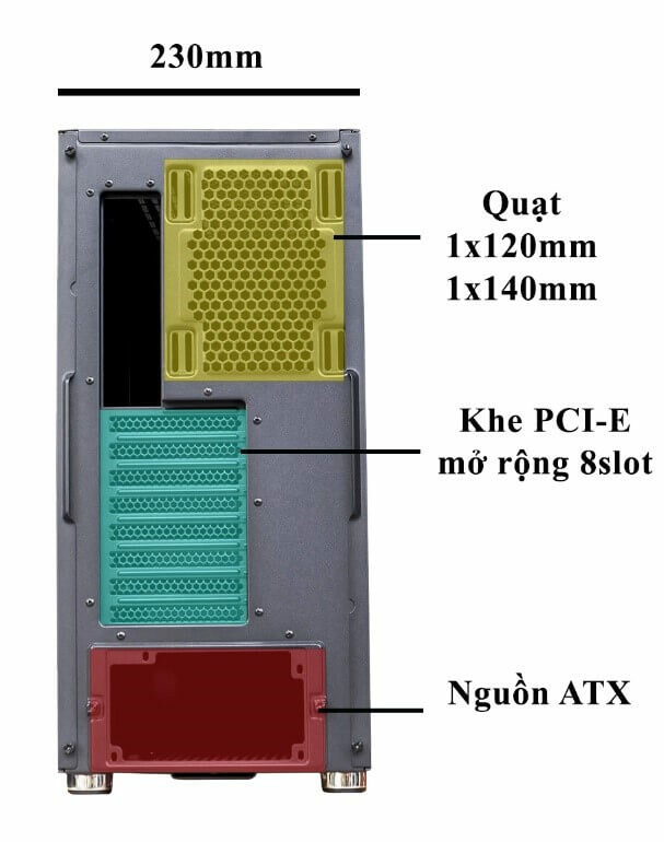 Infinity Revenge Pro - Workstation Silent Chassis