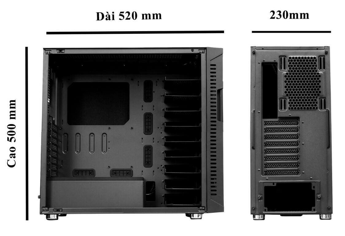 Infinity Revenge Pro - Workstation Silent Chassis