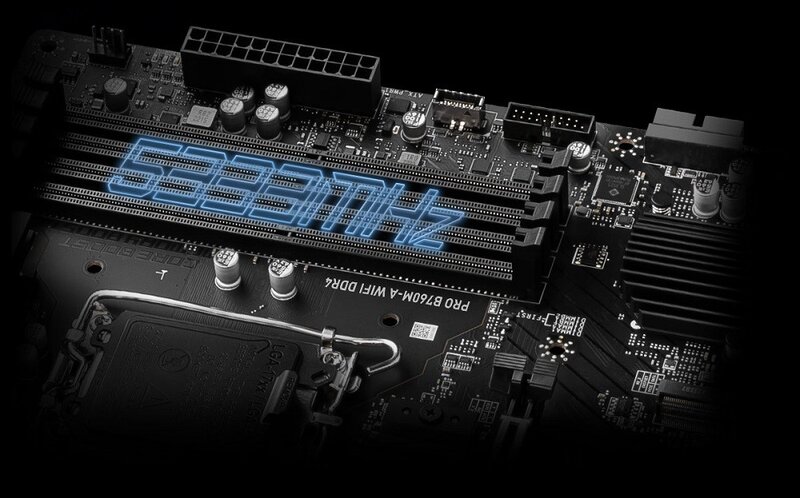 MSI PRO B760M-E DDR4 - Socket 1700
