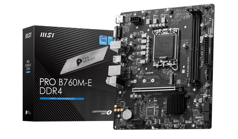 MSI PRO B760M-E DDR4 - Socket 1700