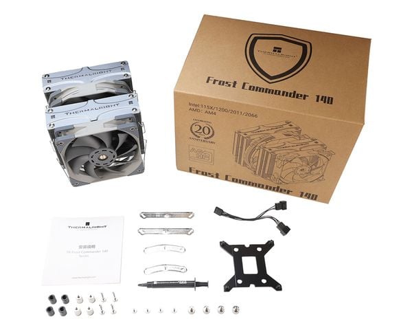 Thermalright Dual-Tower Frost Commander 140 – CPU Air Cooler