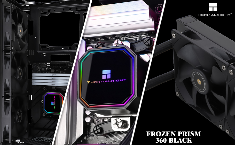 Thermalright Frozen Prism 240 BLACK - AIO CPU Cooler