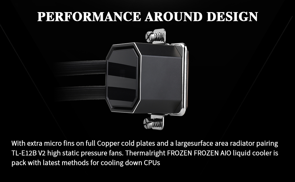 Thermalright Frozen Prism 240 BLACK - AIO CPU Cooler